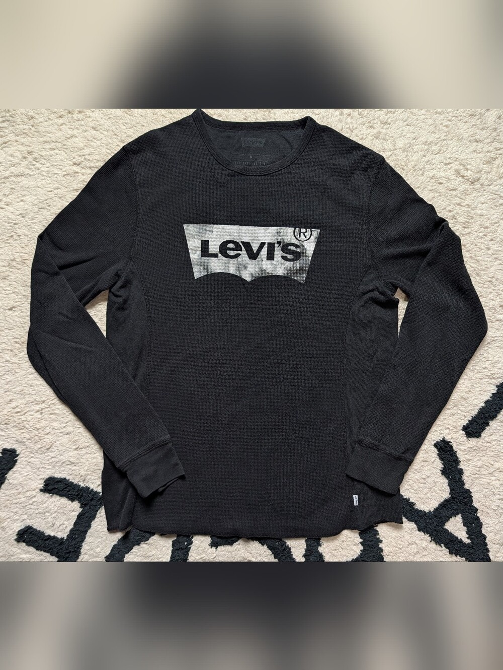 Levi's Waffle Knit Long Sleeve Shirt